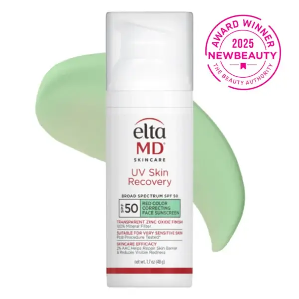 EltaMD UV Skin Recovery Red Color Correcting Green Tint Broad Spectrum SPF 50 (1.7 oz green tint)